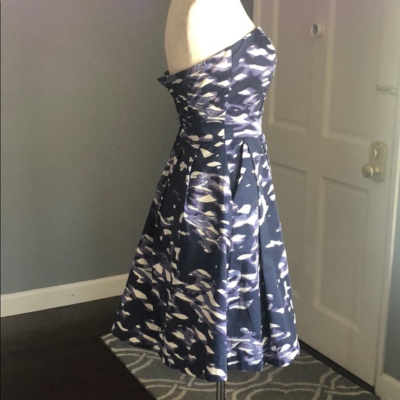 H&M Strapless Print Dress - Picture 4 of 7